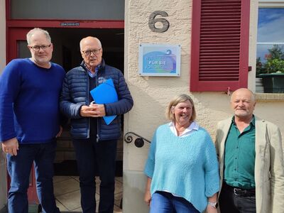 1. Vorsitzender Sven Jochem, Reinhard Rabanser (SPD), Kassiererin Cornelia Schorn, Beisitzer Klaus Jerger